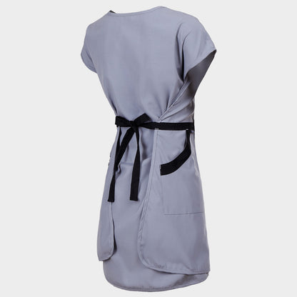 Poncho tip rochie, gri IREN - 5