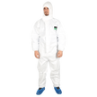 Combinezon de protecție cu glugă COVERALL ALB 2.0 PNG TYPE 5,6 - 1