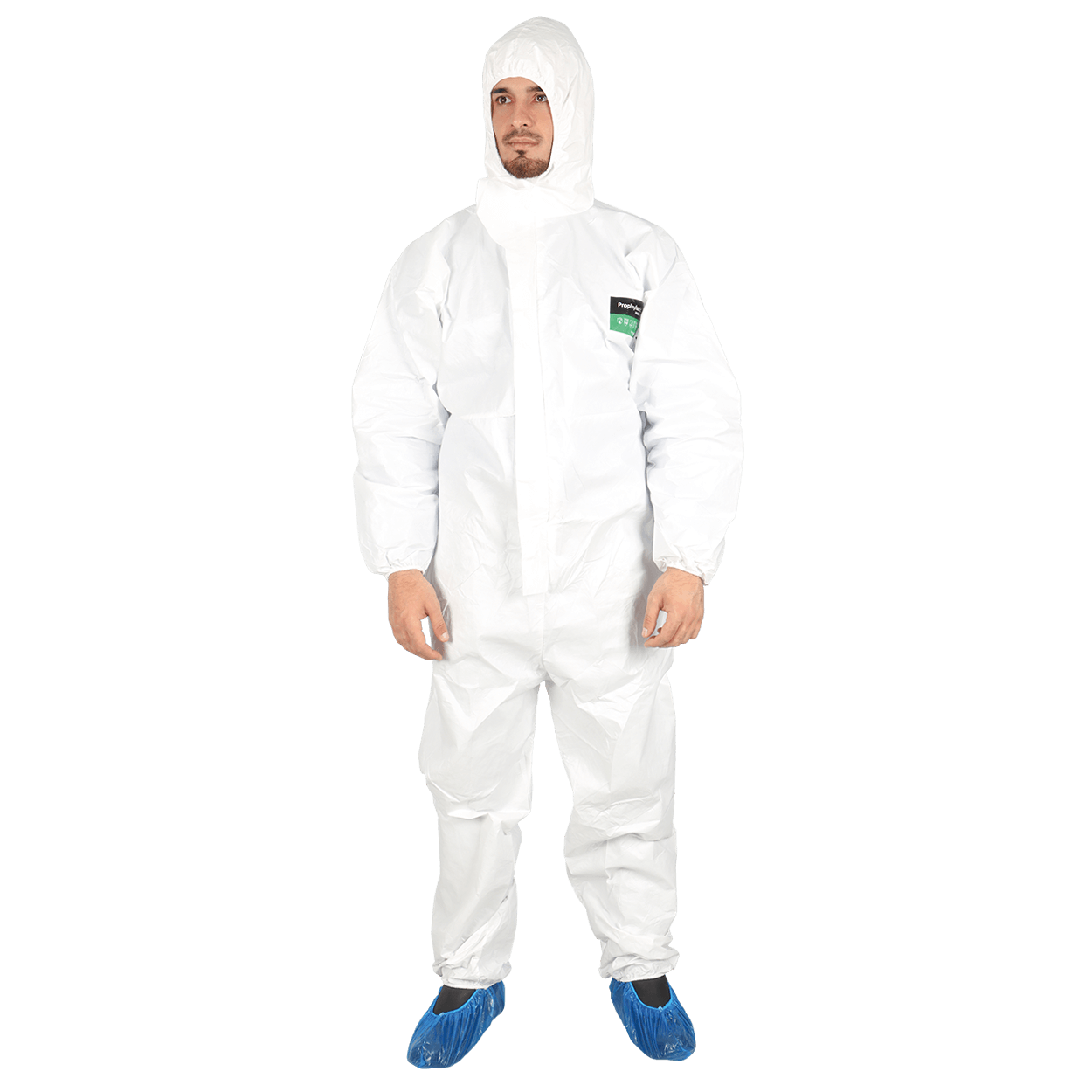 Combinezon de protecție cu glugă COVERALL ALB 2.0 PNG TYPE 5,6 - 1