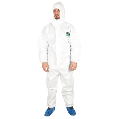 Combinezon de protecție cu glugă COVERALL ALB 2.0 PNG TYPE 5,6 - 1