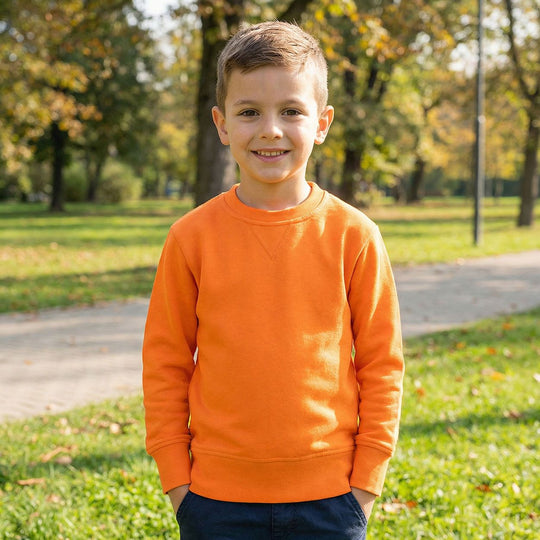 Hanorac matlasat pentru copii Payper Orlando Kids ORANGE - 2