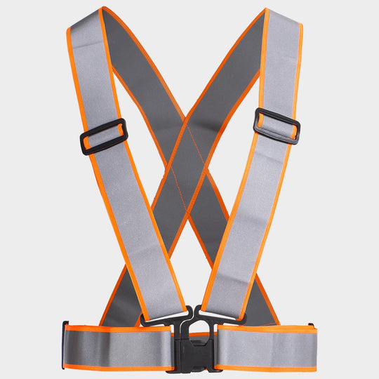 Centură reflectorizantă tip ham STENSO REFLECTIVE ELASTIC 2.0 HV ORANGE - 1
