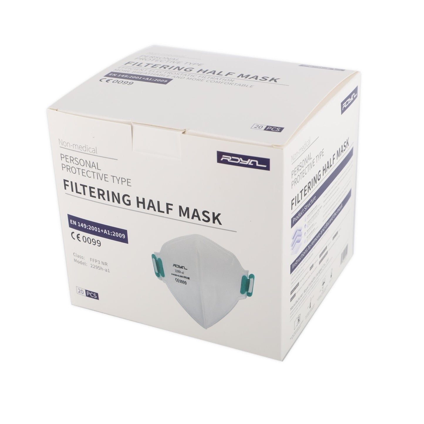 Respirator PAYPER FFP3 2295H-A1 - 1