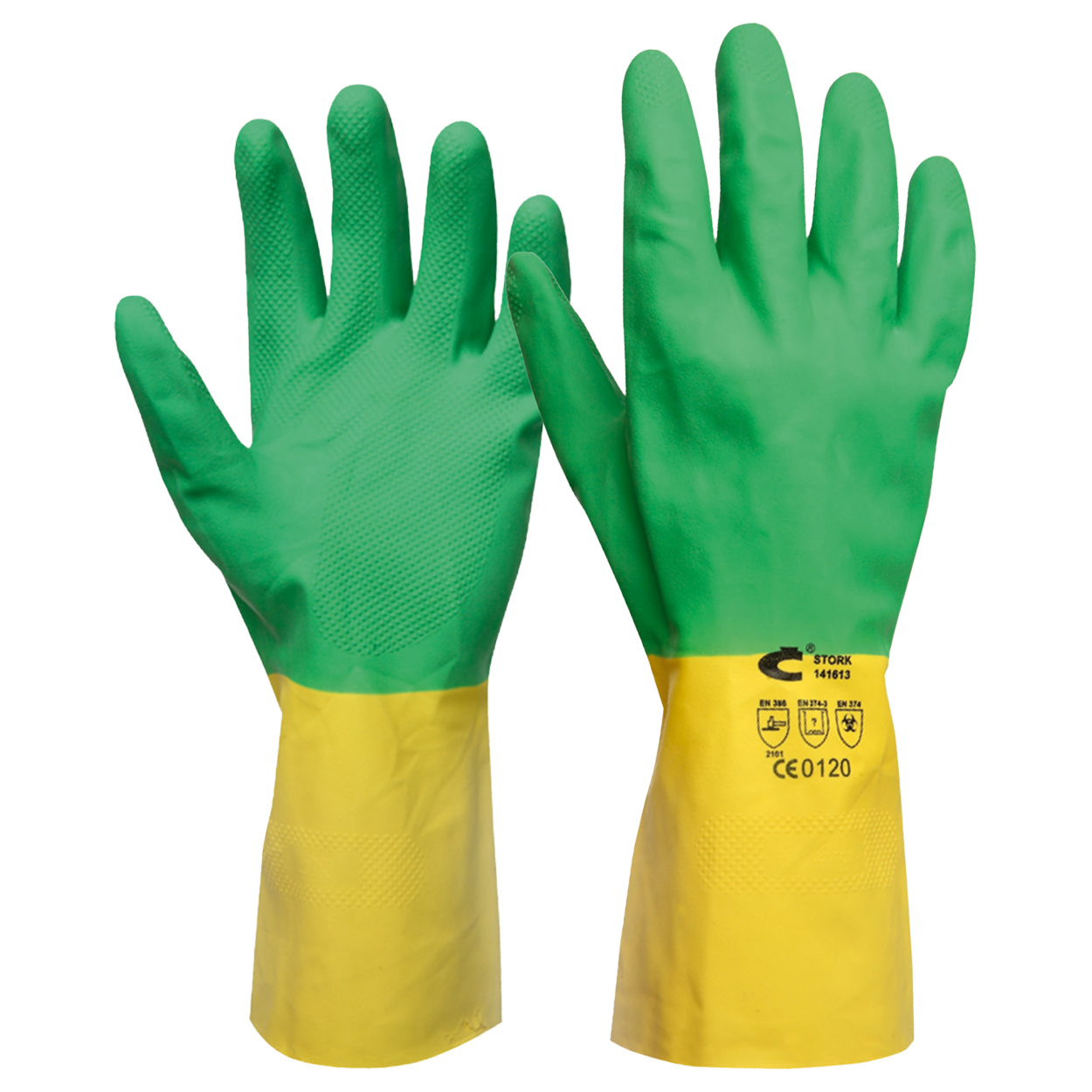 Robber gloves neoprene dipped STORK