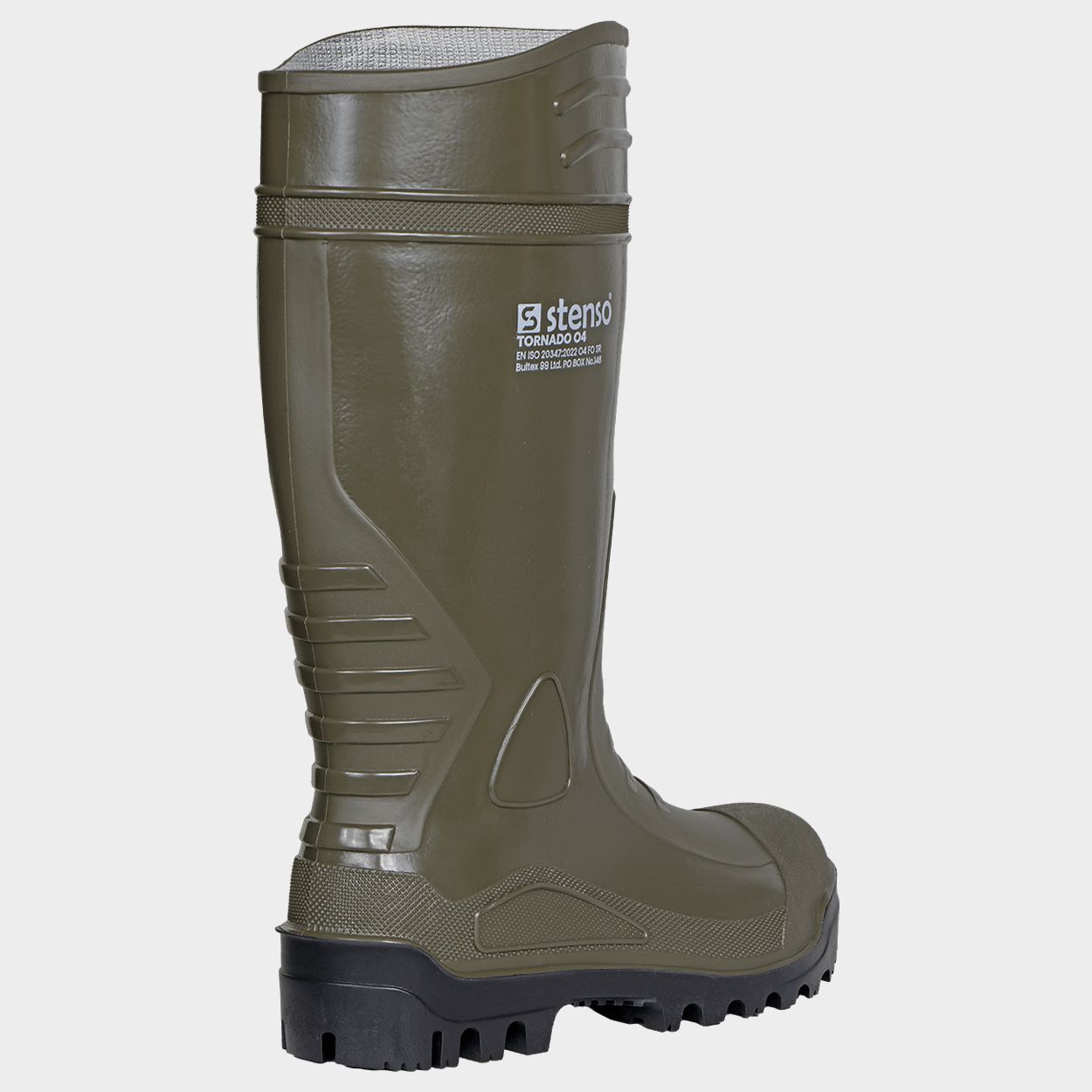 Cizme din cauciuc TORNADO O4 FO SR GREEN/BLACK - 3
