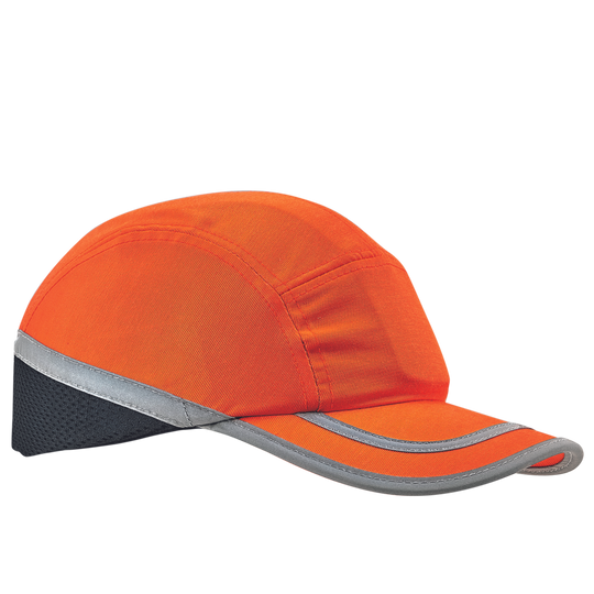 Șapcă tip baseball rezistentă la impact HARTEBEEST HV PORTOCALIU