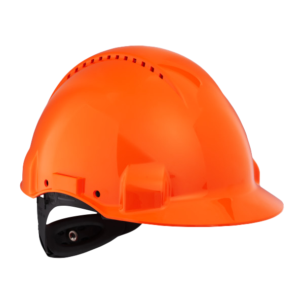 Cască de protecție 3M G3000 PORTOCALIU - 2