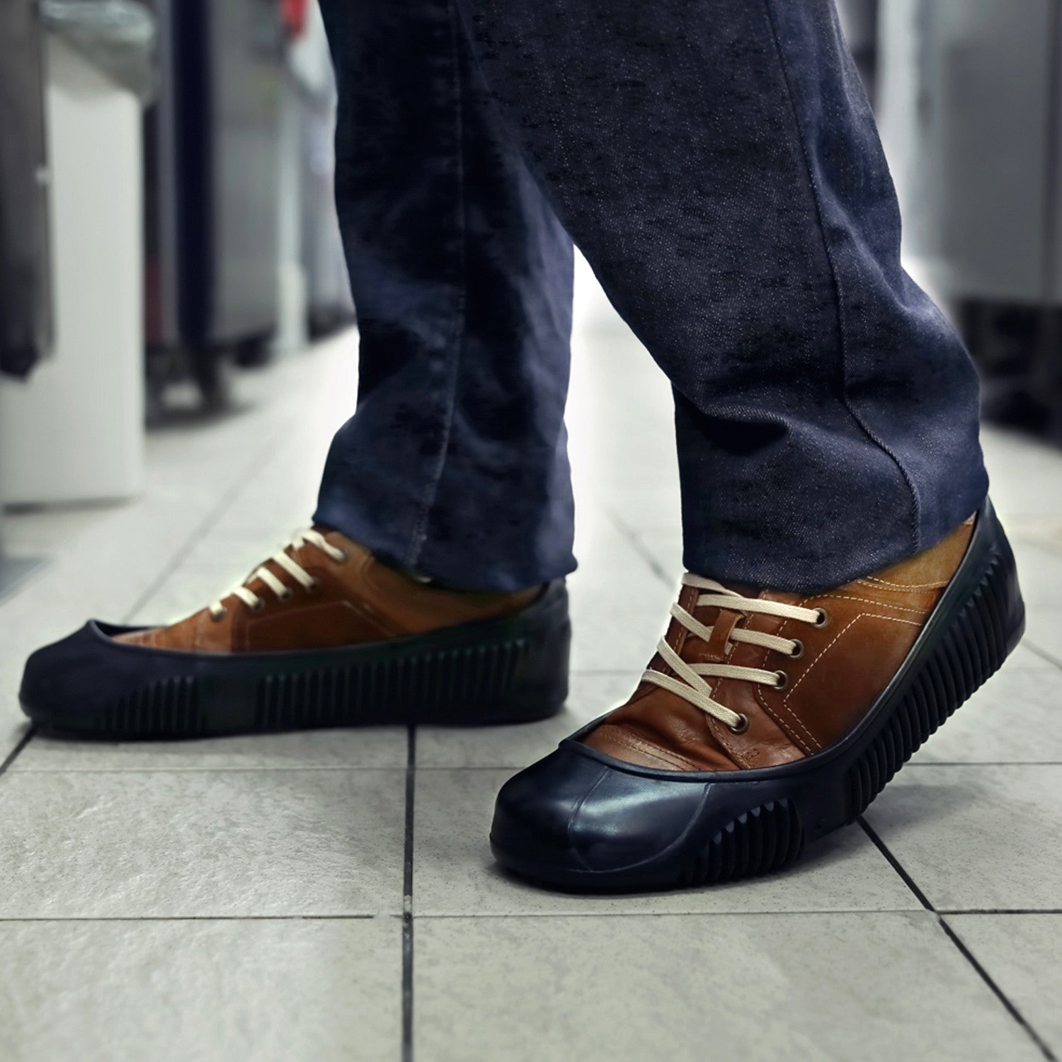Galoși de protecție pentru vizitatori TIGER GRIP EASY-GRIP FO SRC - 3