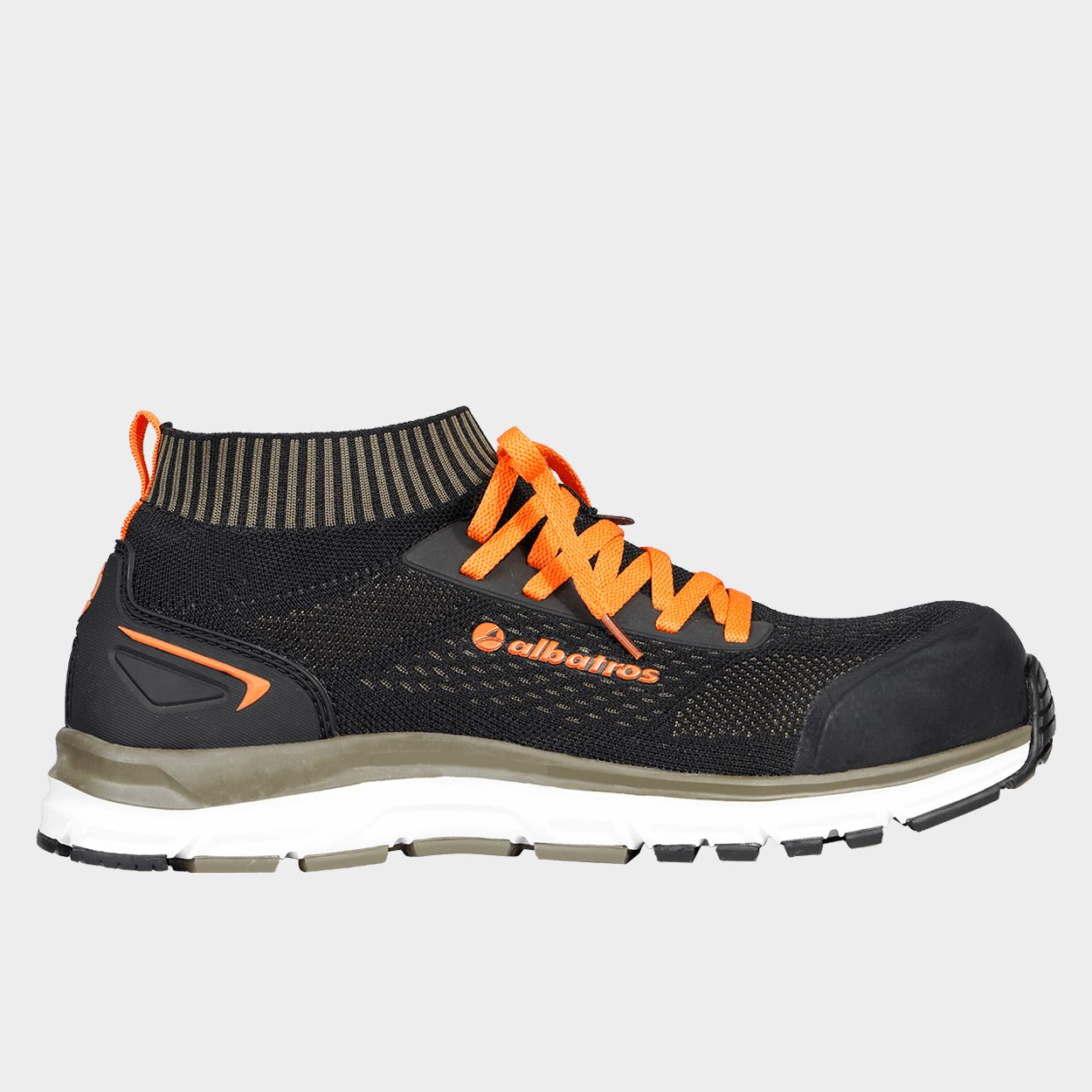 Pantofi de protecție ALBATROS ULTIMATE IMPULSE OLIVE S1P ESD HRO SRA - 1