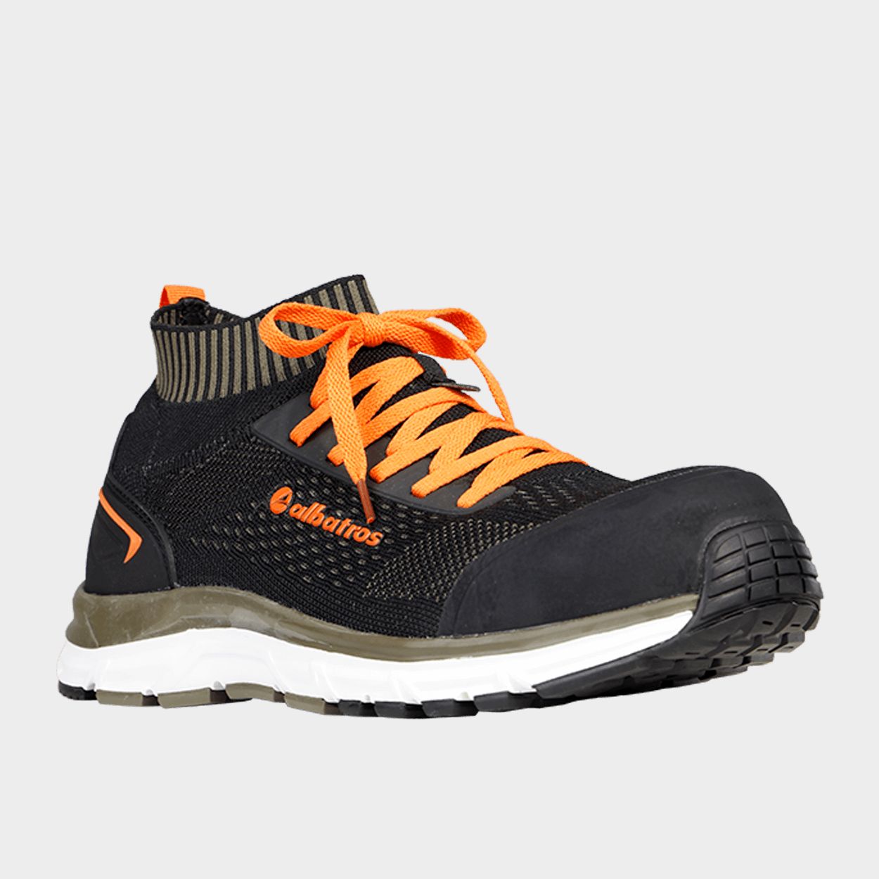 Pantofi de protecție ALBATROS ULTIMATE IMPULSE OLIVE S1P ESD HRO SRA - 4