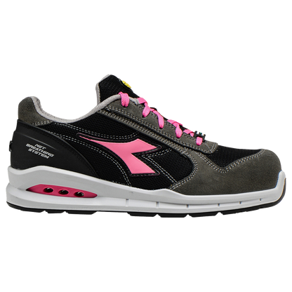Παπούτσια ασφαλείας DIADORA RUN NET AIRBOX GREY/BLACK LOW S1P SRC - 1