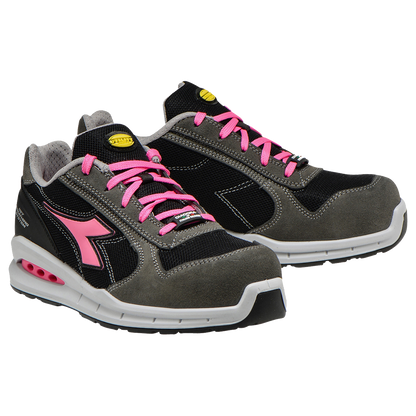 Παπούτσια ασφαλείας DIADORA RUN NET AIRBOX GREY/BLACK LOW S1P SRC - 2