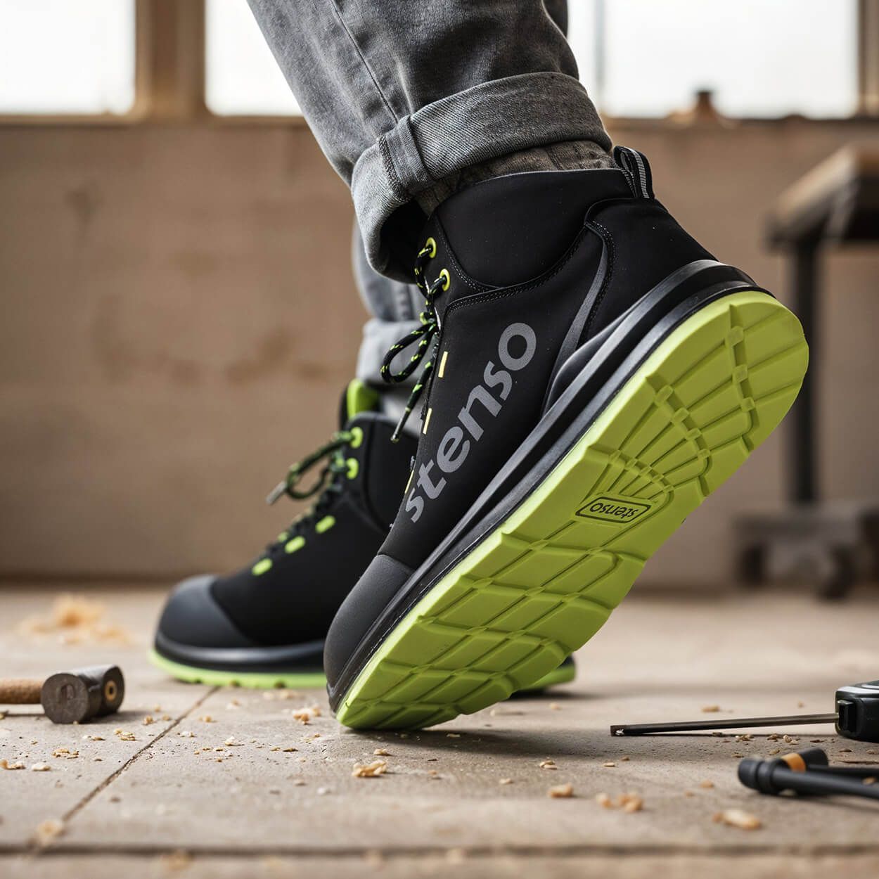 Pantofi de lucru JETT GREEN ANKLE MF S3 - 4