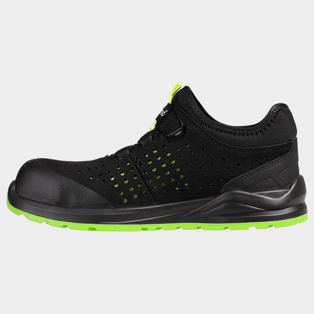 Παπούτσια εργασίας JETT S1PS ESD BLACK/GREEN - 2