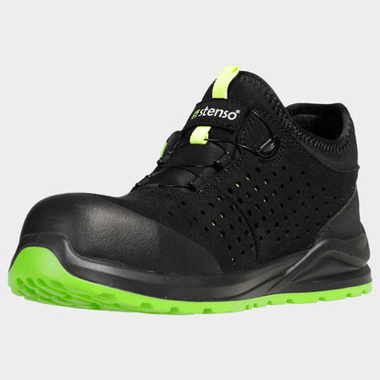 Παπούτσια εργασίας JETT S1PS ESD BLACK/GREEN - 4