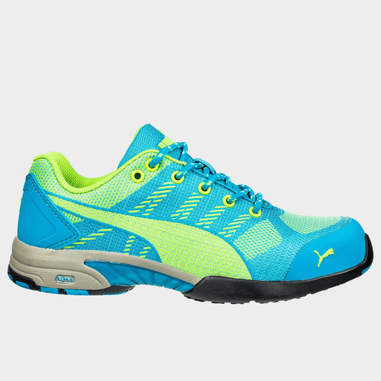 Pantofi de protecție PUMA CELERITY KNIT BLUE WNS S1P HRO SRC - 1