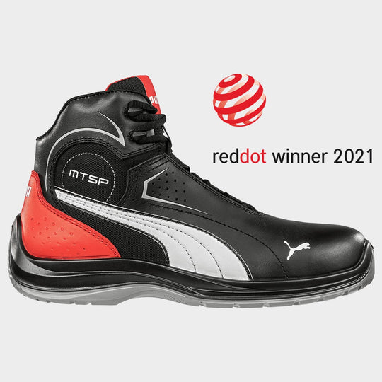 Safety shoes PUMA TOURING BLACK MID S3 ESD SRC - 1