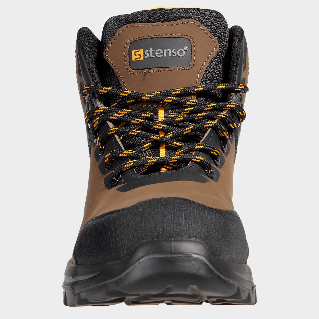 Παπούτσια εργασίας RULER MID O2 SR BROWN/BLACK - 3