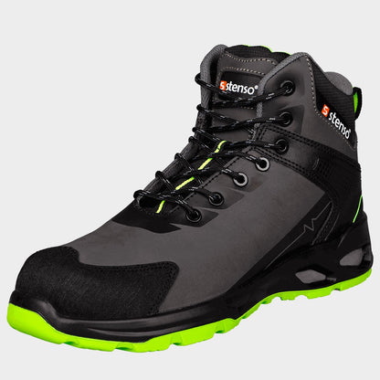 Bocanci înalți RULER MID O2 SR GREY/GREEN - 3