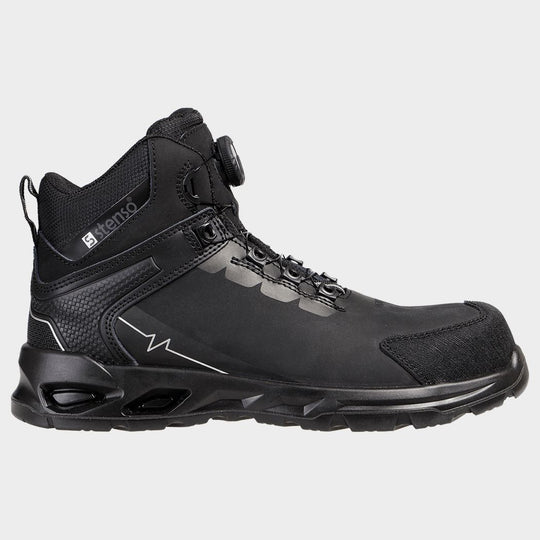 Pantofi înalți RULER  MID S3S FO SR BLACK - 1