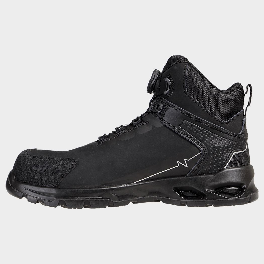 Pantofi înalți RULER  MID S3S FO SR BLACK - 4