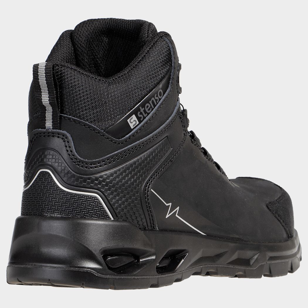 Pantofi înalți RULER  MID S3S FO SR BLACK - 9