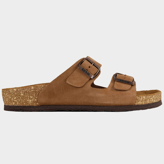 Papuci de dame LEON LADY BROWN SUEDE - 1