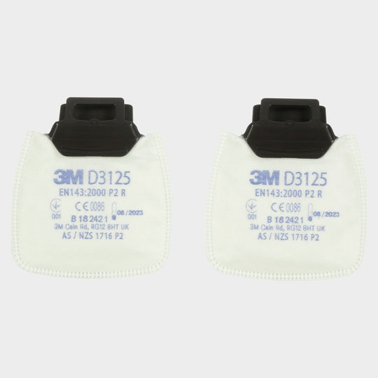 Secure Click D3125 P2 R Filtru Particule, pereche 3M - 1