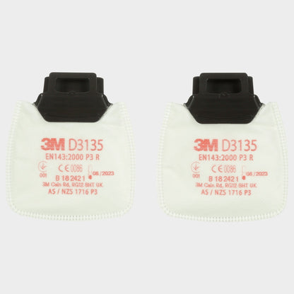 Secure Click D3125 P2 R Filtru Particule, pereche 3M - 1