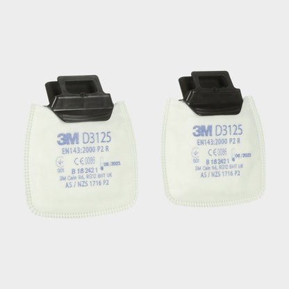 Secure Click D3125 P2 R Filtru Particule, pereche 3M - 4
