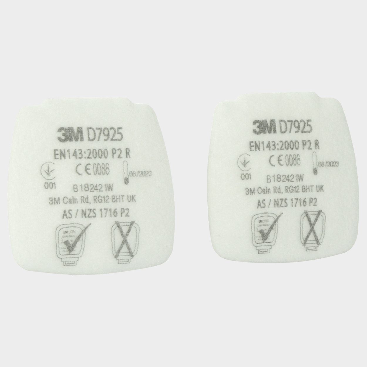 Secure Click D7925 P2 Filtru de praf 3M - 3