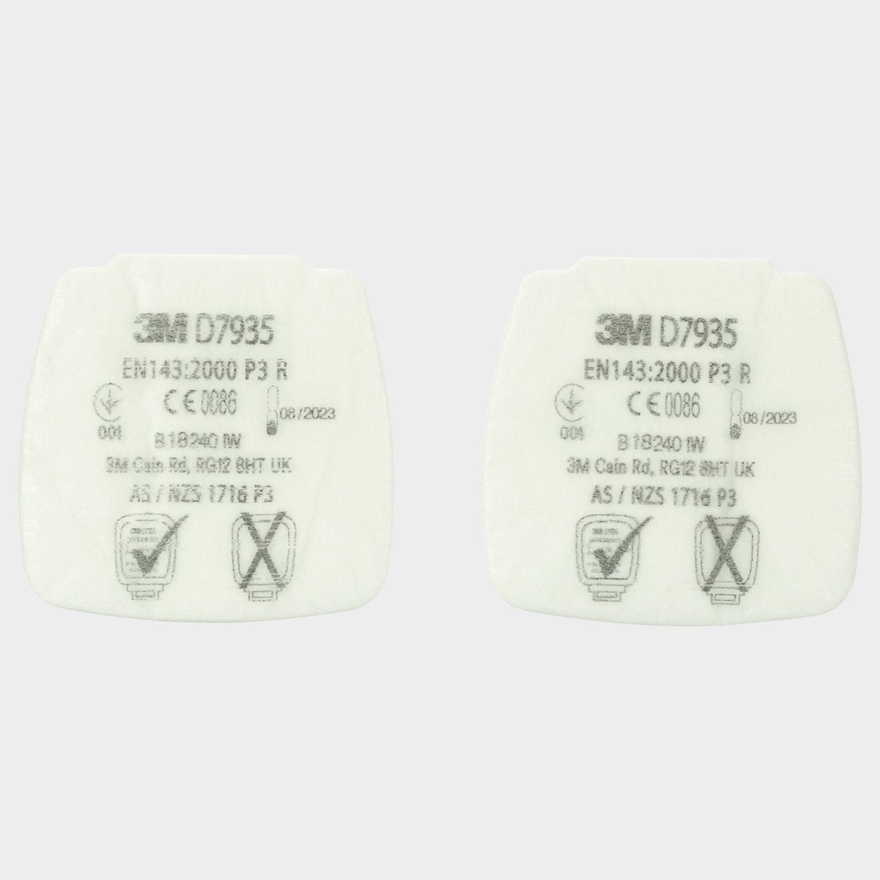Secure Click D7935 P3 Filtru de praf 3M - 1