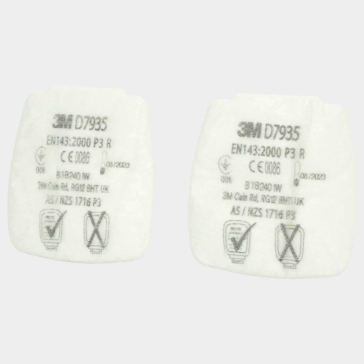 Secure Click D7935 P3 Filtru de praf 3M - 2