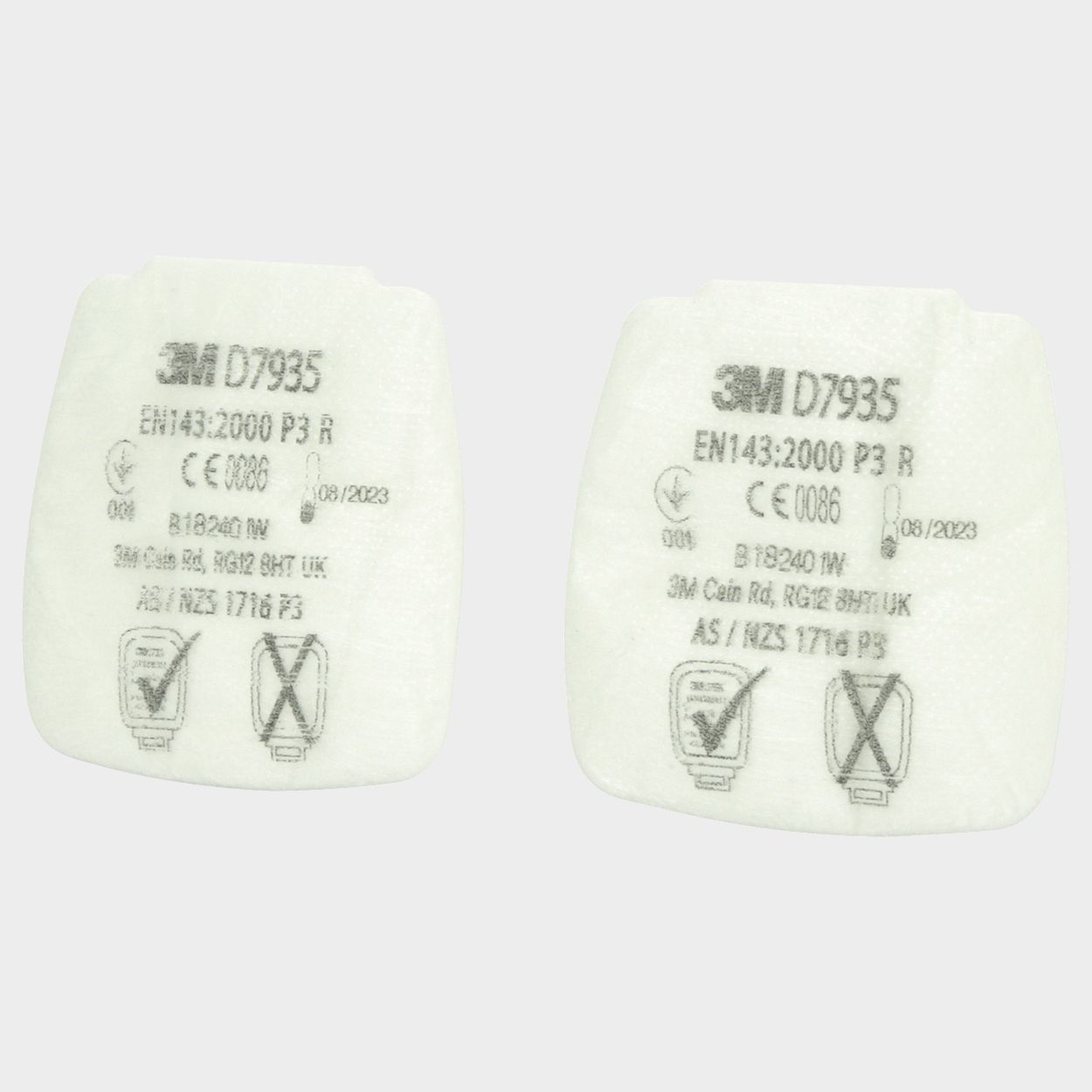 Secure Click D7935 P3 Filtru de praf 3M - 2