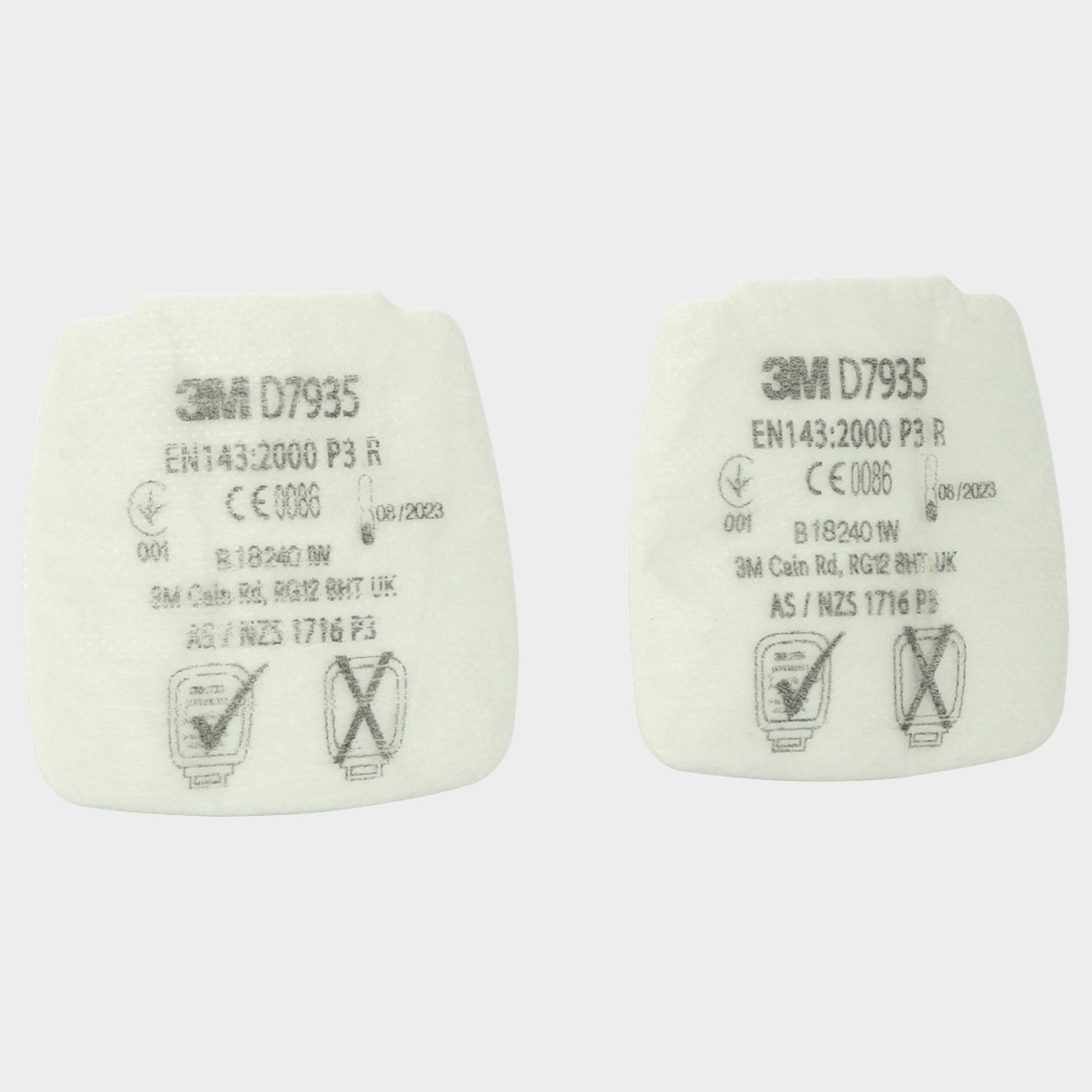 Secure Click D7935 P3 Filtru de praf 3M - 3