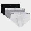 Side briefs 3 pcs. PAYPER HARRISON BLACK/GREY/WHITE - 1