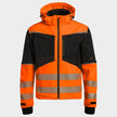 Softshell jacket PRISMA 2.0 HV ORANGE/BLACK - 1