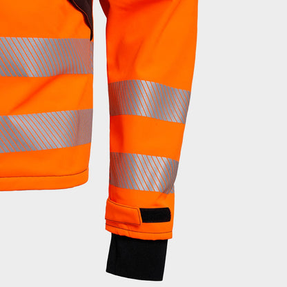 Softshell jacket PRISMA 2.0 HV ORANGE/BLACK - 6
