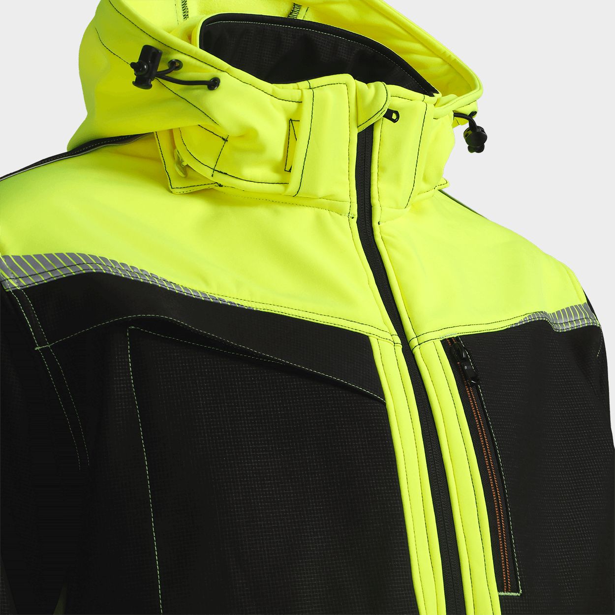 Softshell jacket PRISMA 2.0 HV YELLOW/BLACK - 5
