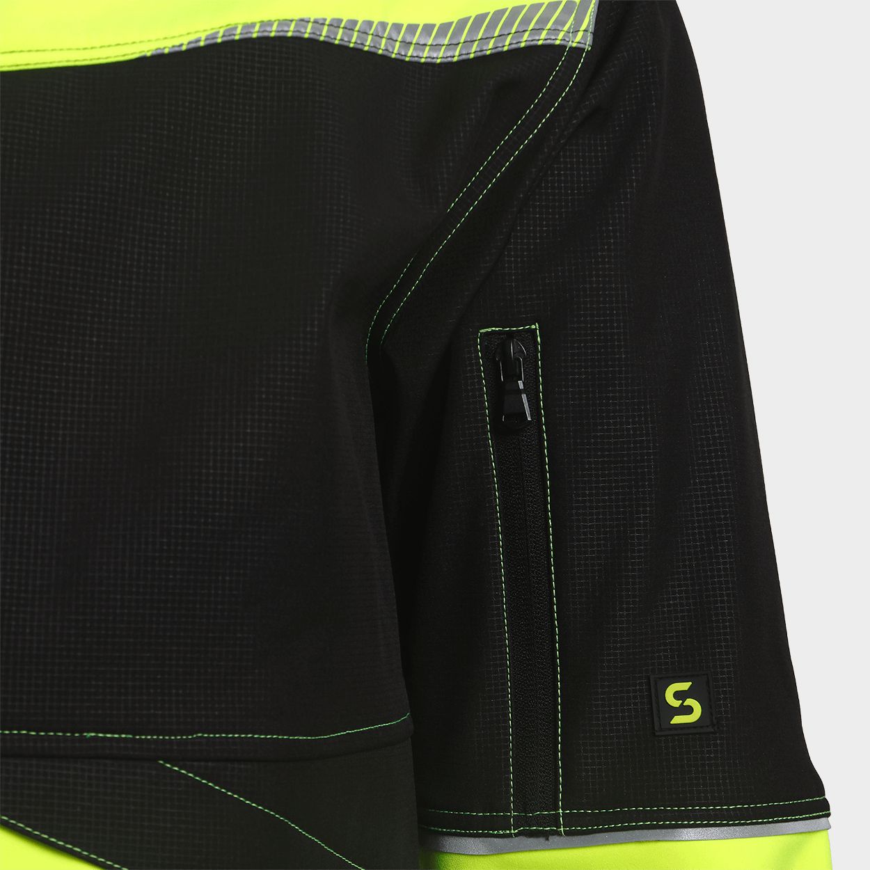 Softshell jacket PRISMA 2.0 HV YELLOW/BLACK - 6