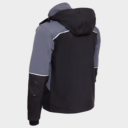 Jachetă softshell PRISMA SOFTSHELL 2.0 NEGRU/GRI - 6