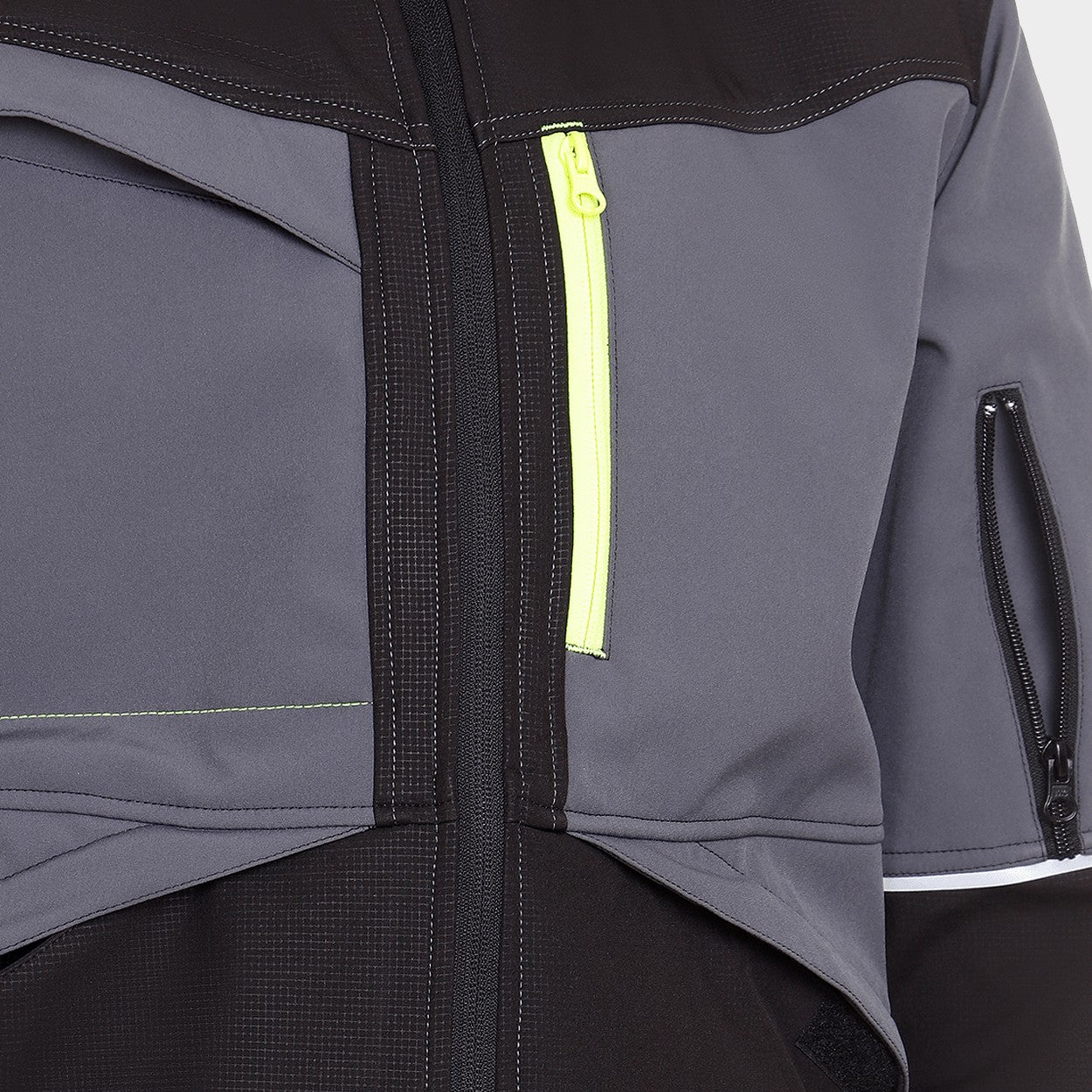 Jachetă softshell PRISMA SOFTSHELL 2.0 NEGRU/GRI - 7