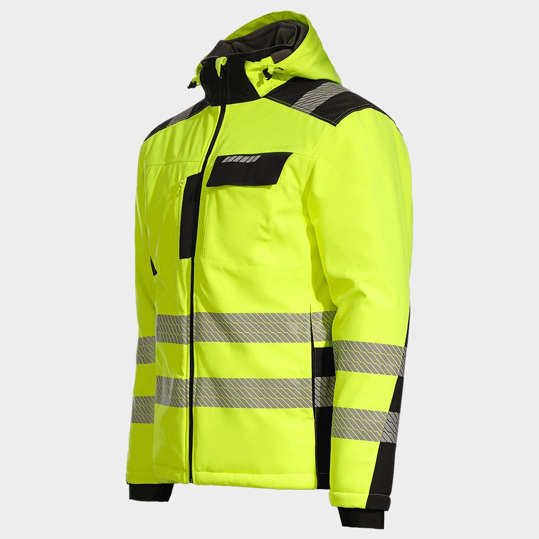 Jachetă softshell REVOLT HV WINTER YELLOW - 3