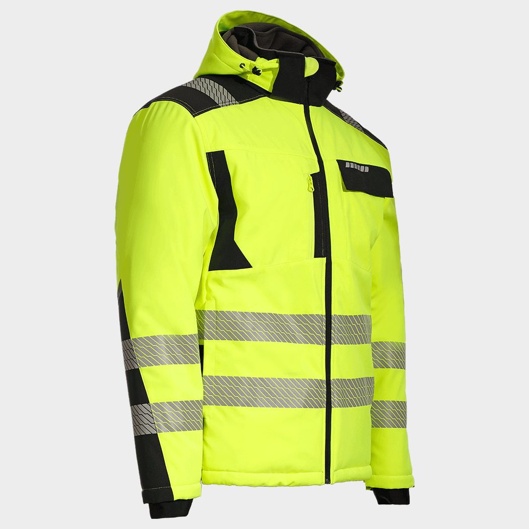 Jachetă softshell REVOLT HV WINTER YELLOW - 4