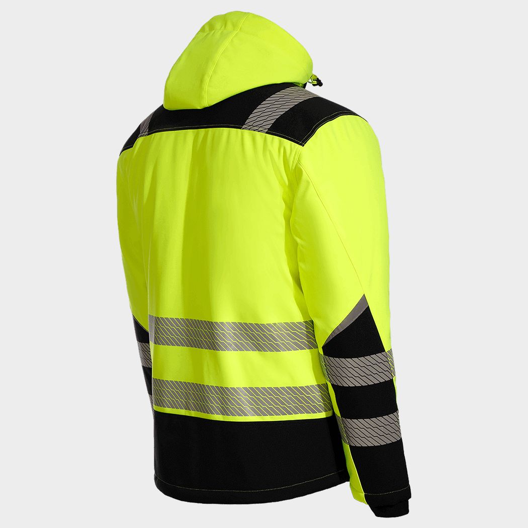 Jachetă softshell REVOLT HV WINTER YELLOW - 5