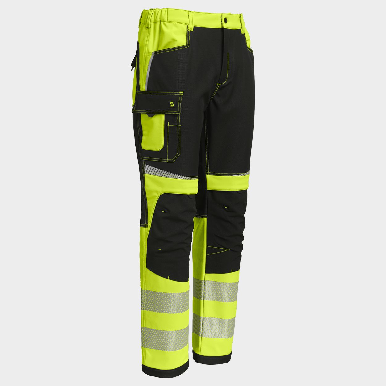 Софтшел панталон PRISMA 2.0 HV YELLOW/BLACK - 3