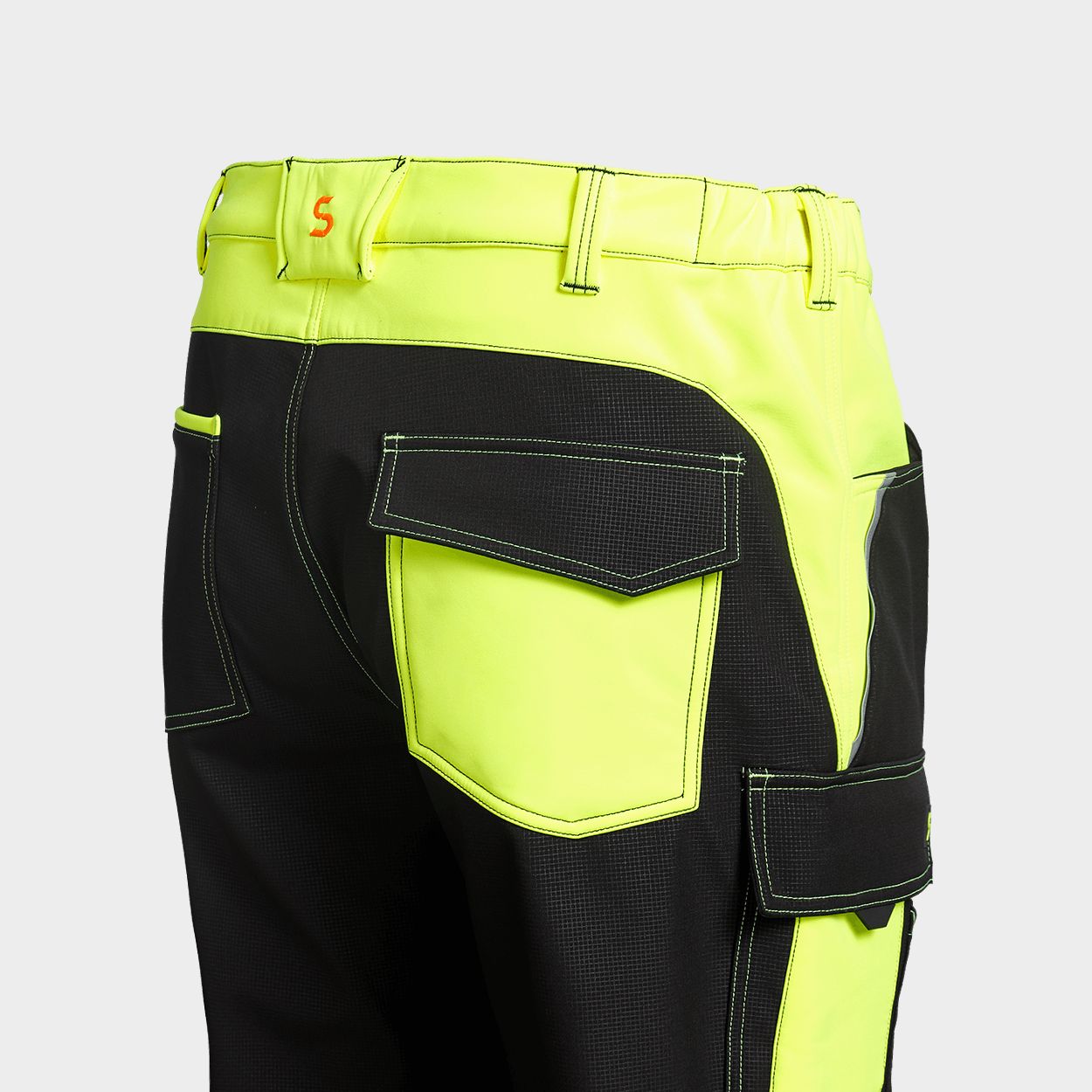 Софтшел панталон PRISMA 2.0 HV YELLOW/BLACK - 6