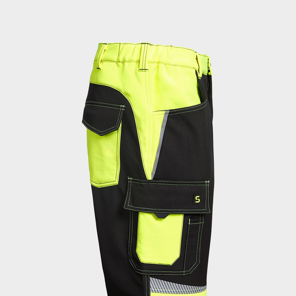 Софтшел панталон PRISMA 2.0 HV YELLOW/BLACK - 7