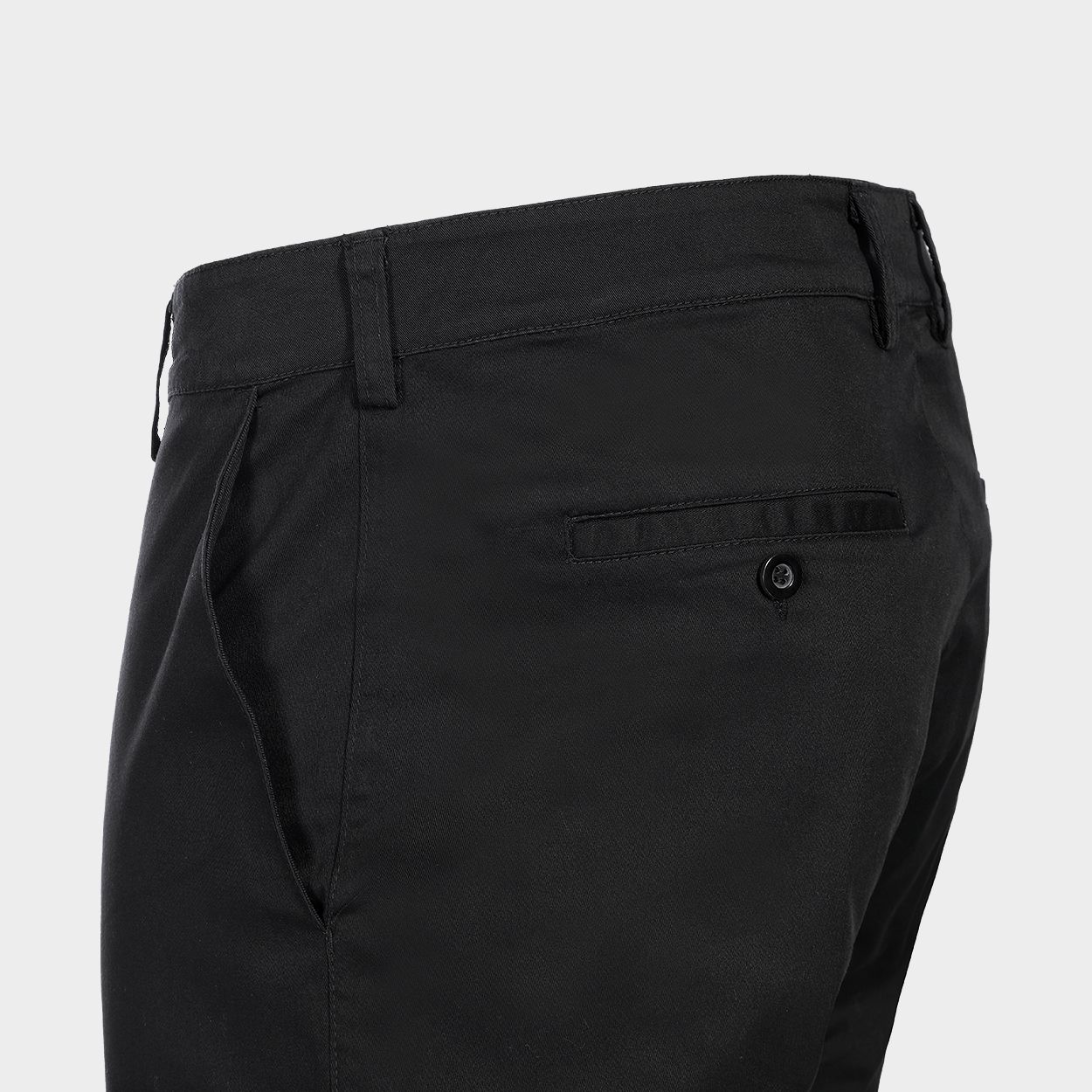 Αθλητικό-κομψό παντελόνι STENSO CHINO LIGHT BLACK - 3