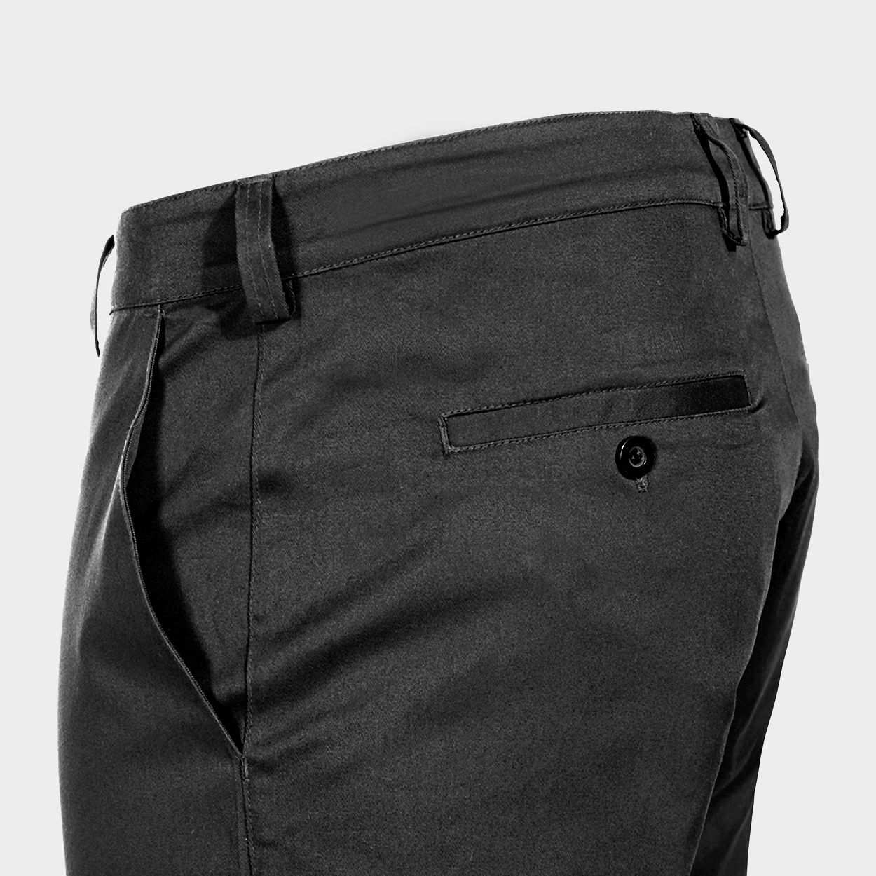 Αθλητικό-κομψό παντελόνι STENSO CHINO LIGHT GREY - 3
